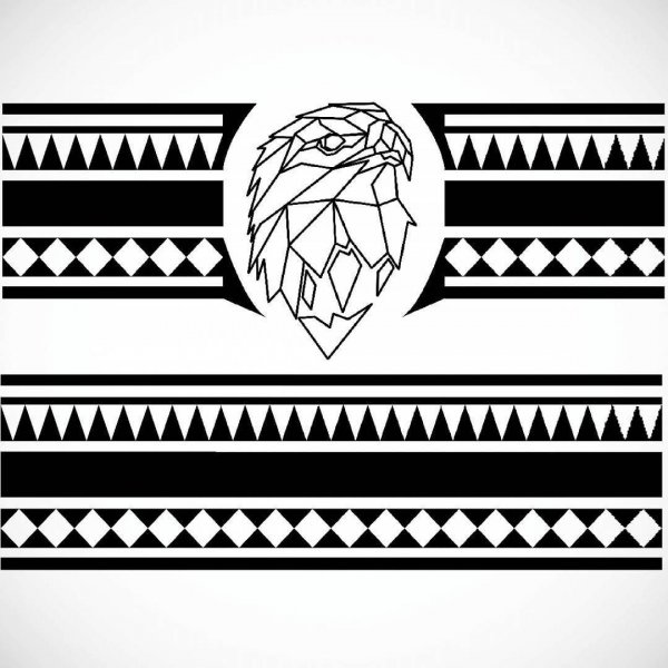 Полинезия браслет эскиз