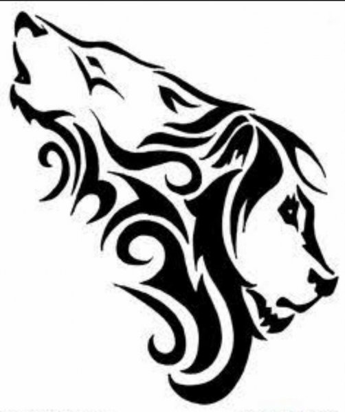 Кельтский узор Лев