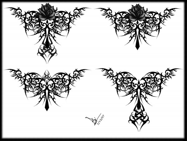 Готические узоры