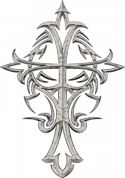 Трайбл Кельтский крест