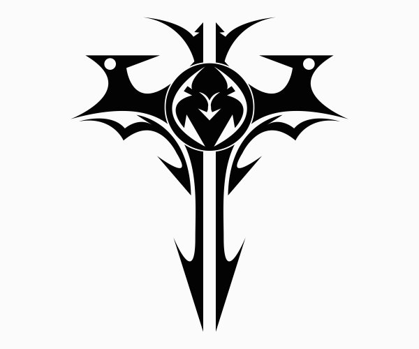 Готические тату эскизы