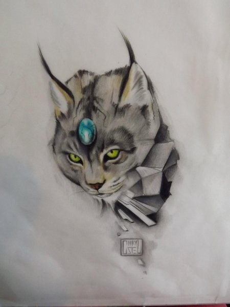 Татуировка Рысь эскизы