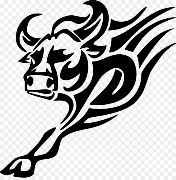 Тату трайбл бык