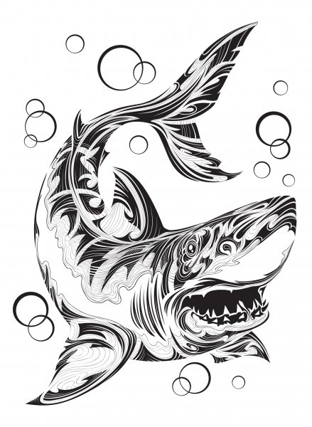 Тату рыбы эскизы