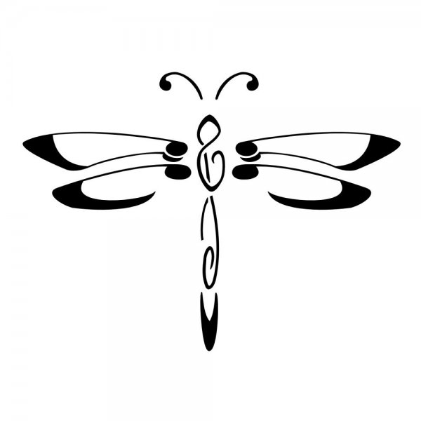 Стилизованные Стрекозы