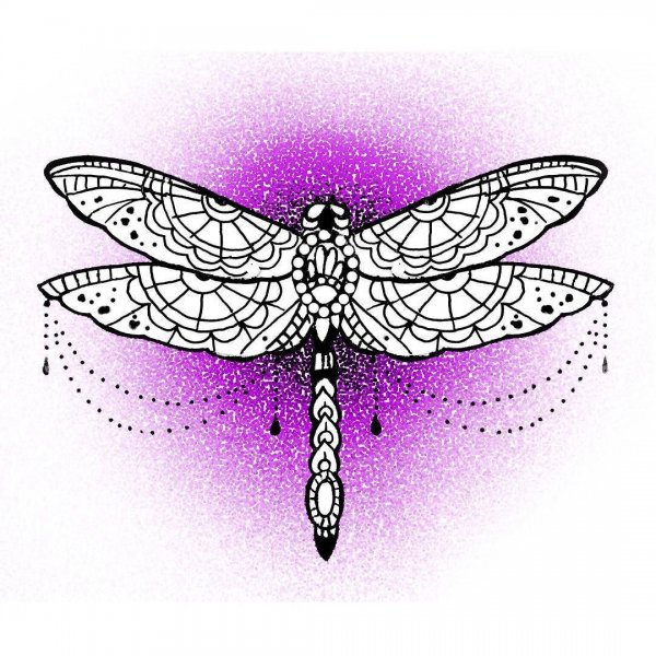 Мандала Стрекоза