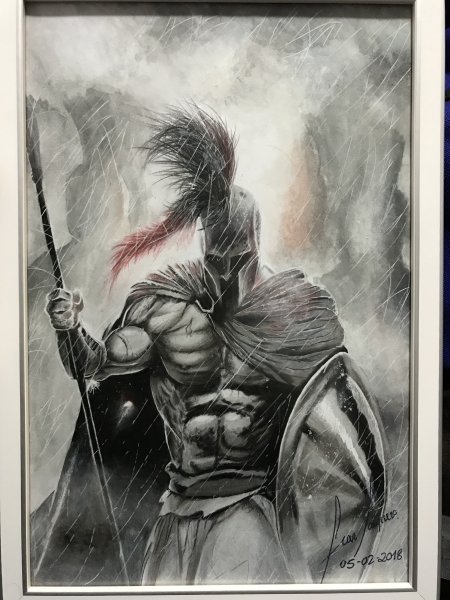 Набросок воина