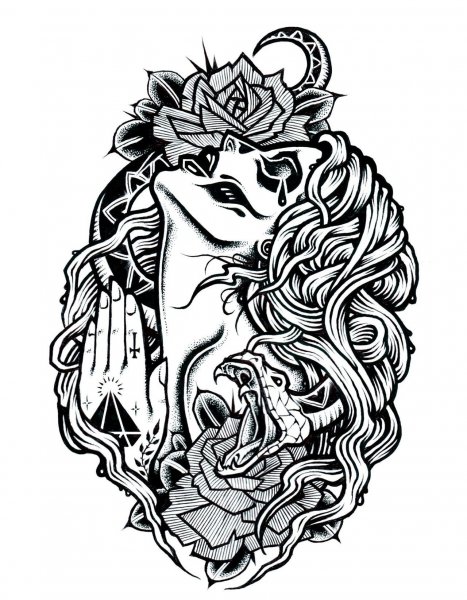 Топовые эскизы