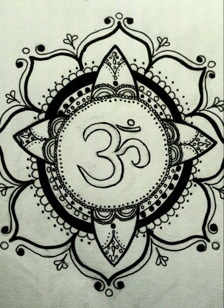 Буддийские мандалы тату