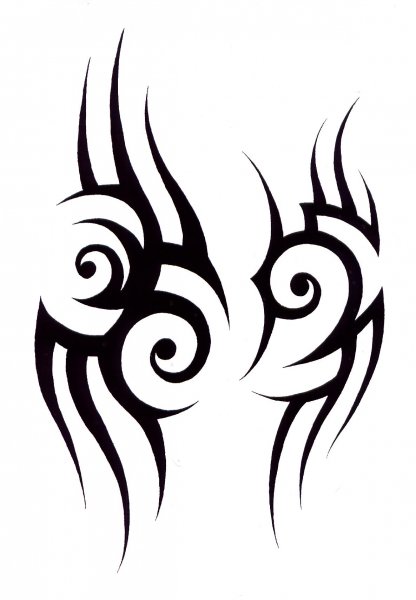 Трайбл тату эскизы