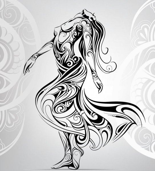 Трайбл (Tribal): племенные Татуировки