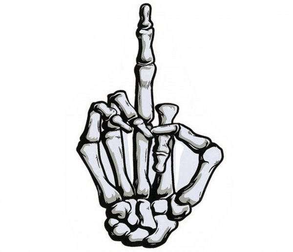 Кисть скелета фак