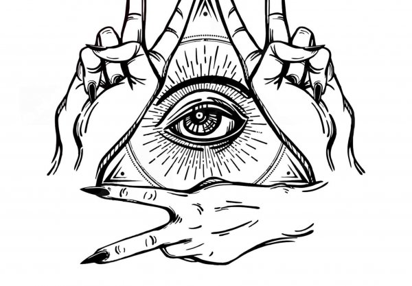 Тату глаз Графика