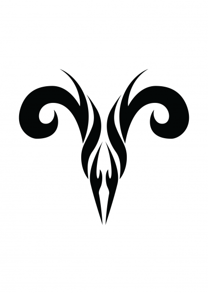 Тату Овен трайбл