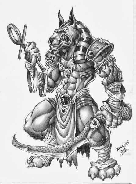 Татуировка Арес Бог войны