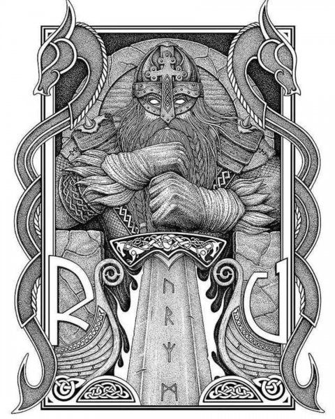 Мифические боги тату