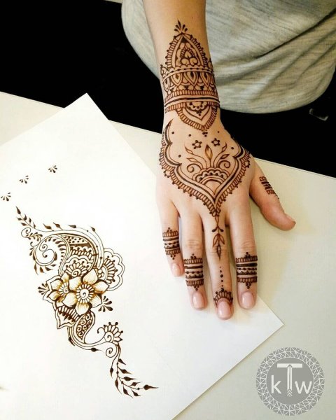 Mehendi Henna Eskiz