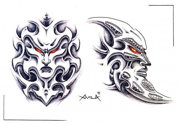 Каталог тату эскизов