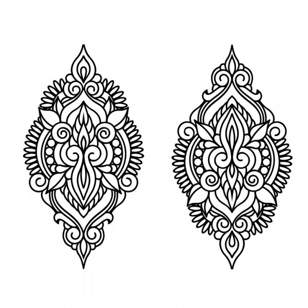 Индийский орнамент