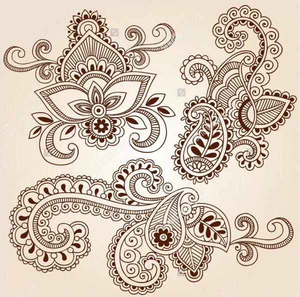 Индийский орнамент