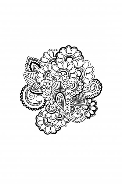 Роспись хной эскизы