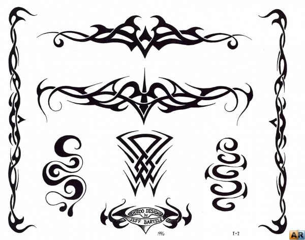 Эльфийские орнаменты