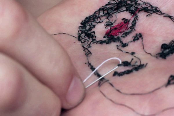 Нитки для кожи