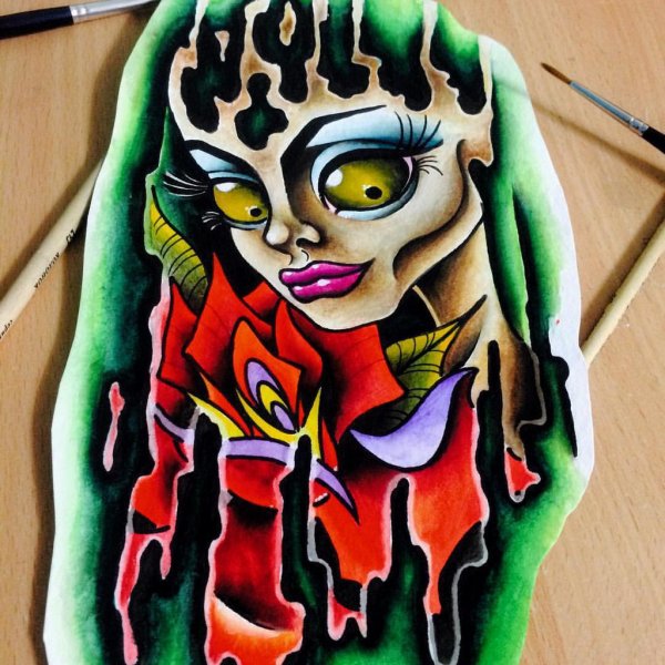 Эскизы татуировок 3д