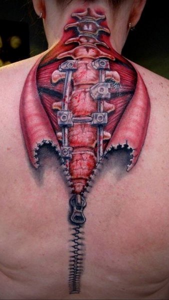 3д тату биомеханика