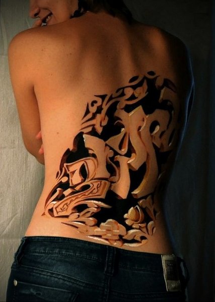 Объемные Татуировки