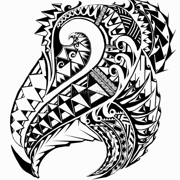 Polynesian Tattoo эскиз