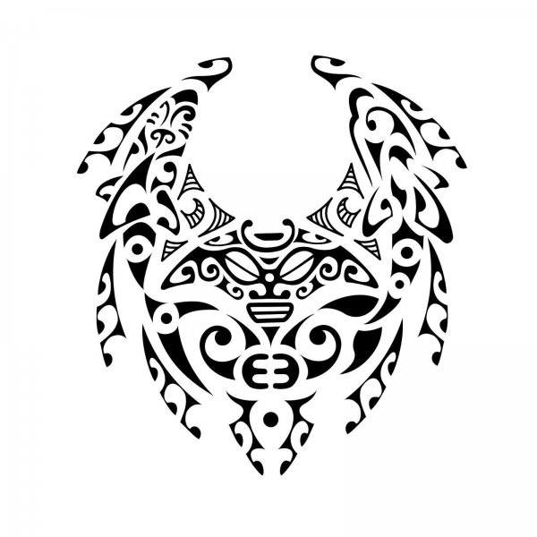 Кельтский трайбл Полинезия эскизы