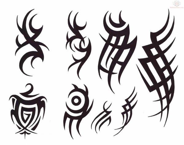 Тату на запястье для мужчин трайбл