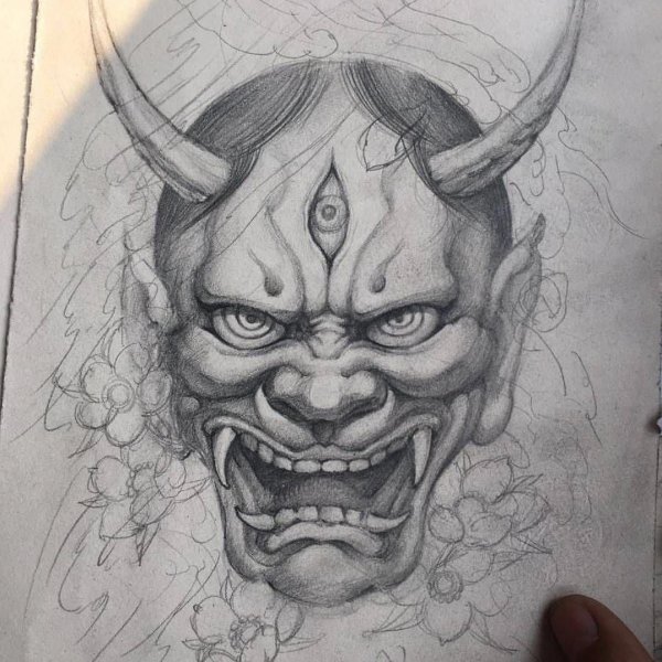 Асмодей демон тату