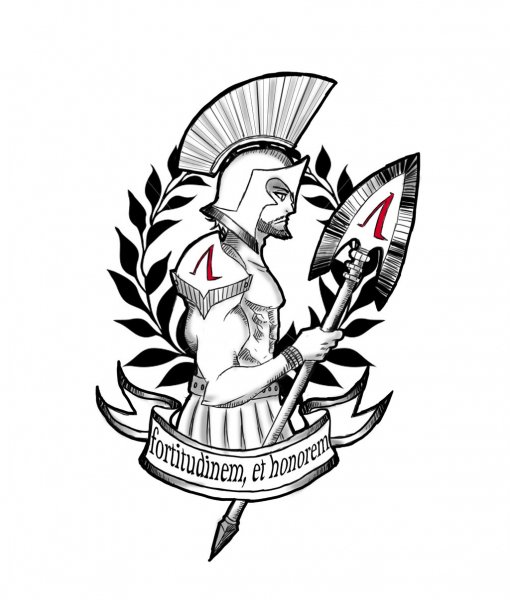 Бог Арес тату