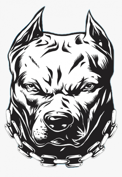 Наклейки питбуля