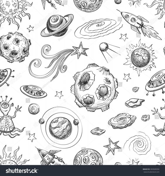 Планеты эскиз