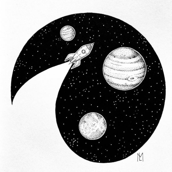 Планеты эскиз