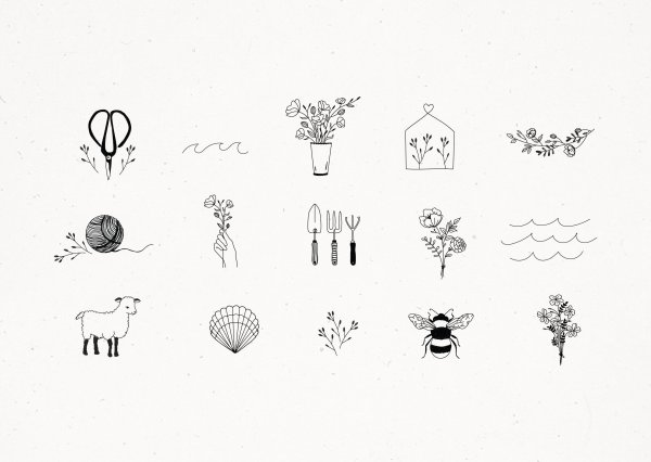 Тату эскизы Минимализм