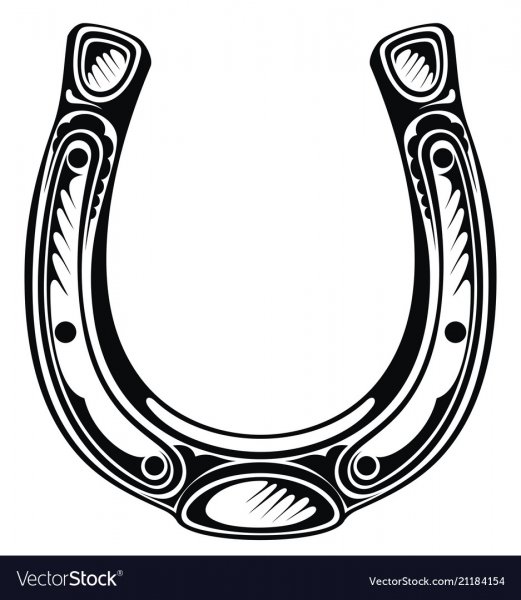 Подкова узор