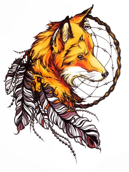 Тату лиса и Ловец снов