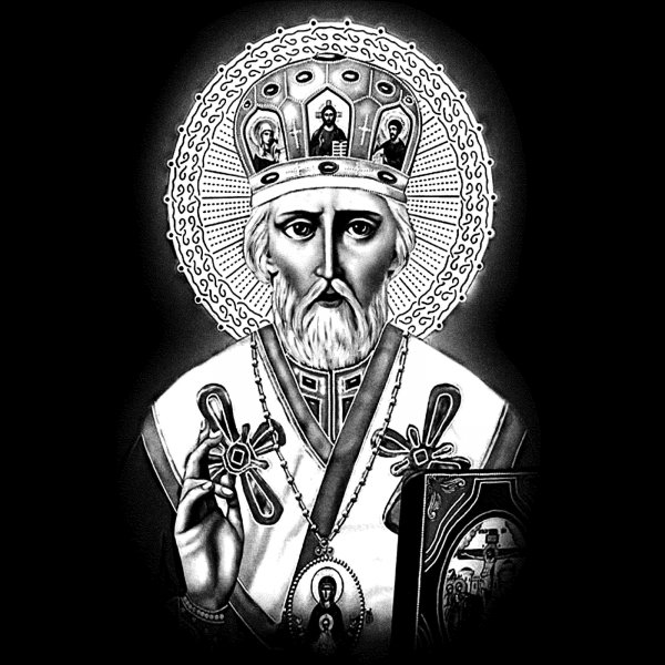 Тату Чикано Иисус Дева Мария