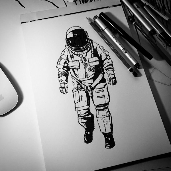 Космонавт скетч