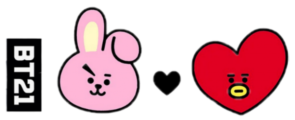 Тата куки бт21 парные