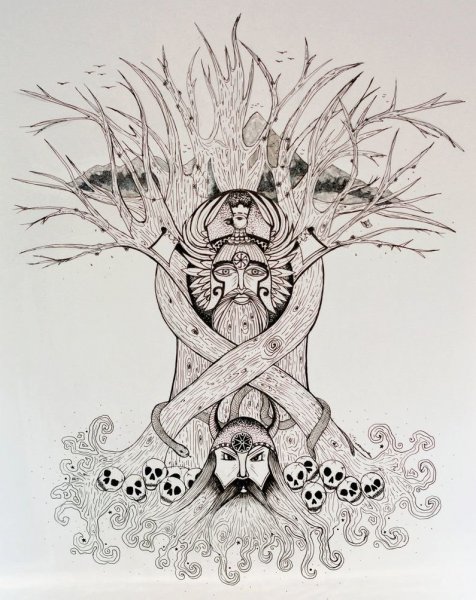 Велес Бог славян Татуировки