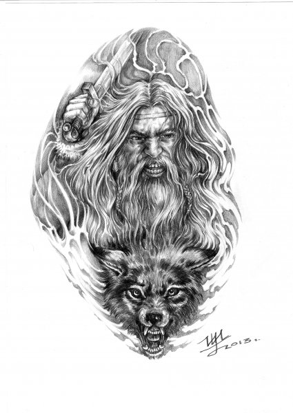 Сварог Бог славян Татуировки