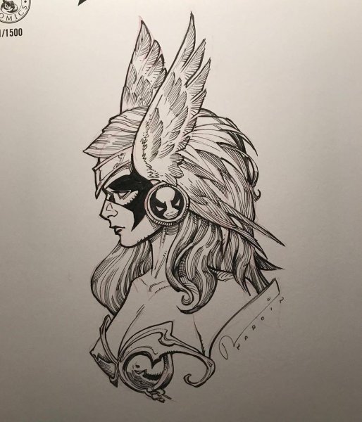 Славяне эскиз