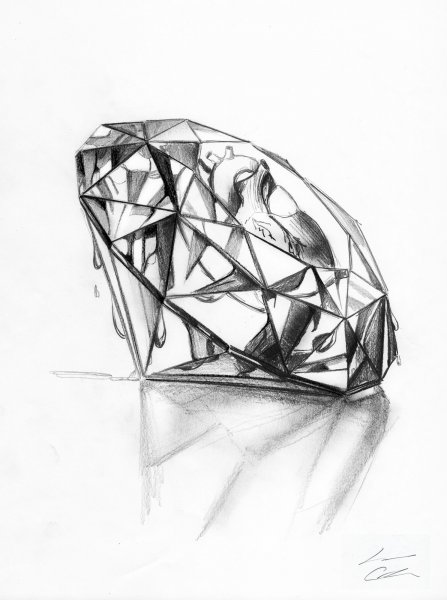 Бриллиант эскиз