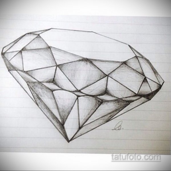 Алмаз эскиз
