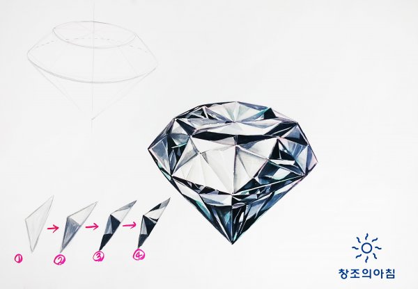 Бриллиант набросок